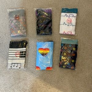 Actinput Assorted Compression Socks, Size S/M